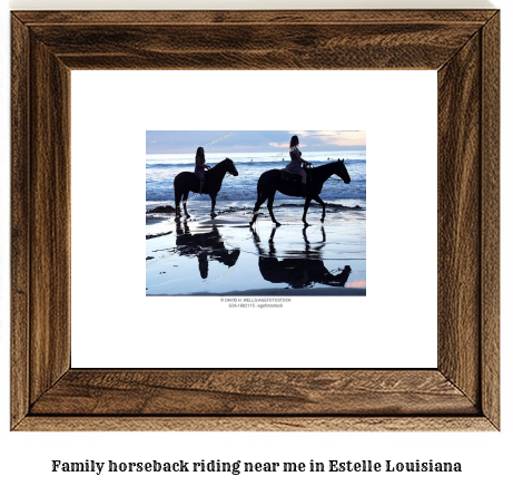 family horseback riding near me in Estelle, Louisiana